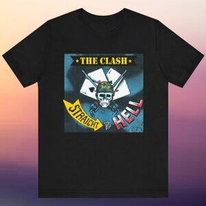 The Clash Straight To Hell Retro Music Fan Collector Classic Band T-Shirt 91